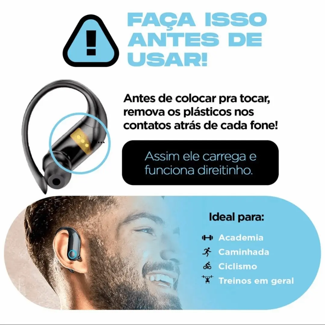 2 imagem fone Bluetooth DigitalShopBrasil